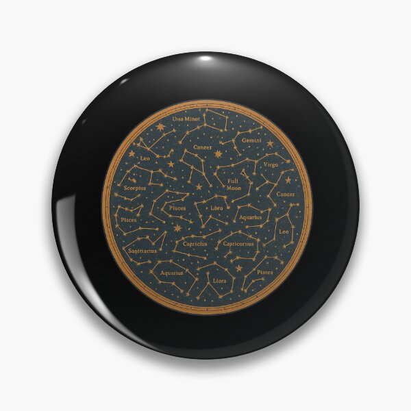 Item preview, Vintage Zodiac Star Map – Retro Celestial Constellation Chart Design designed and sold by DJCApparel.