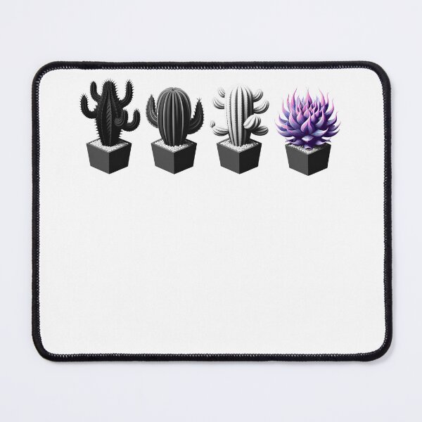 Item preview, Asexual Pride Plan Cactus LGBT Month Subtle Discreet designed and sold by Kimberley King Art King Art.