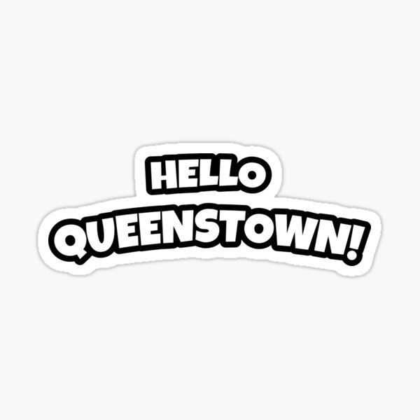 Item preview, Hello Queenstown! designed and sold by HelloPlaces.