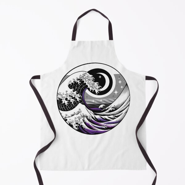 Item preview, Asexual Pride LGBT Month Japanese Art Subtle Discreet designed and sold by Kimberley King Art  King Art.