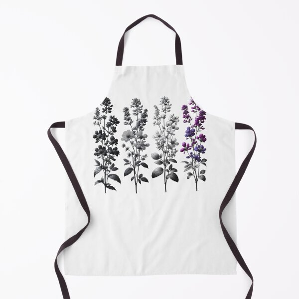 Item preview, Asexual Pride Wildflower LGBT Month Subtle Discreet designed and sold by Kimberley King Art  King Art.