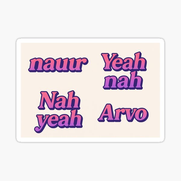 Item preview, Aussie slang  designed and sold by Priyan96.