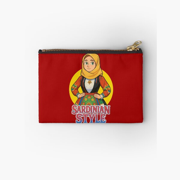 Item preview, Sardinian Style: Sardinian Beauty – Cartoon Girl in Traditional Dress designed and sold by Arte Cartoon From TagTeam Group.