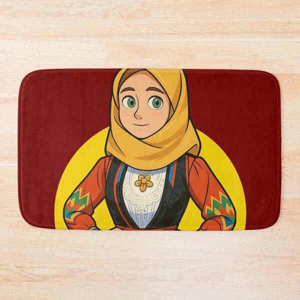 Item preview, Sardinian Style: Sardinian Beauty – Cartoon Girl in Traditional Dress designed and sold by Arte Cartoon From TagTeam Group.