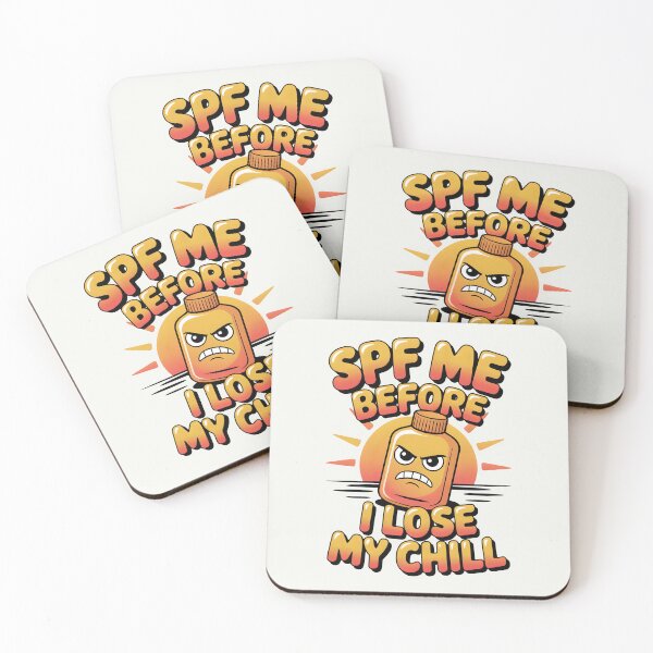 Item preview, SPF Me Before I Lose My Chill Funny Summer Quote designed and sold by Jollys-ArtShop.