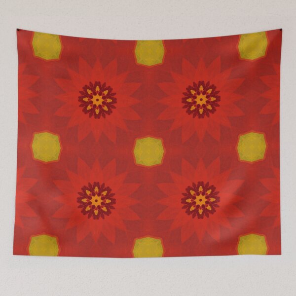 Aperçu de l'œuvre Fleur de poinsettia créée et vendue par Zilpa’s Prints.
