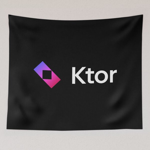 Item preview, Kotlin Ktor Logo designed and sold by Redstrawberry13.