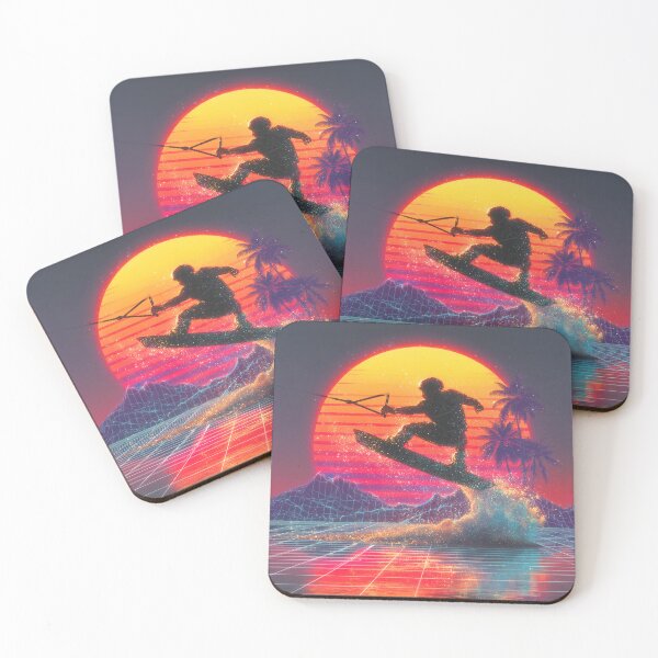 Item preview, Neon Rush Wakeboarder designed and sold by Mikakujumi.