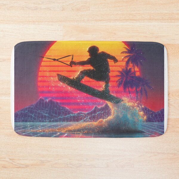 Item preview, Neon Rush Wakeboarder designed and sold by Mikakujumi.