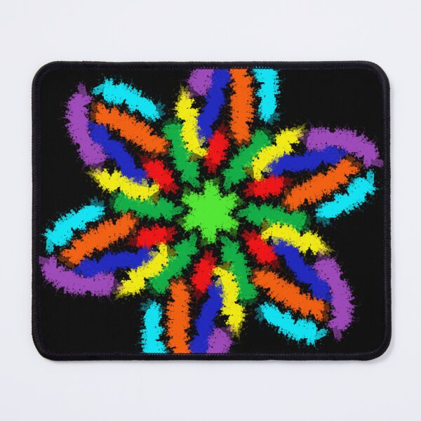 Item preview, Rainbow colors flower designed and sold by Stefrait-7.