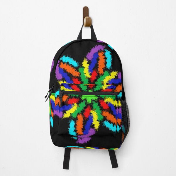 Item preview, Rainbow colors flower designed and sold by Stefrait-7.