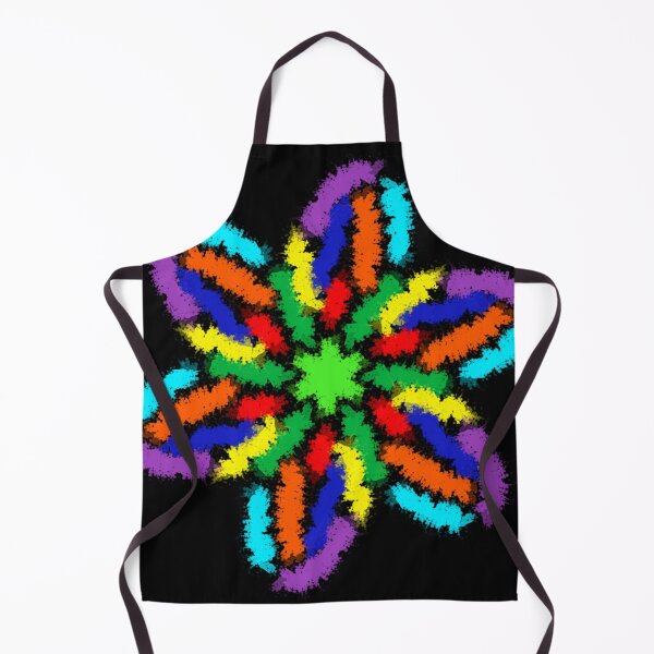 Item preview, Rainbow colors flower designed and sold by Stefrait-7.