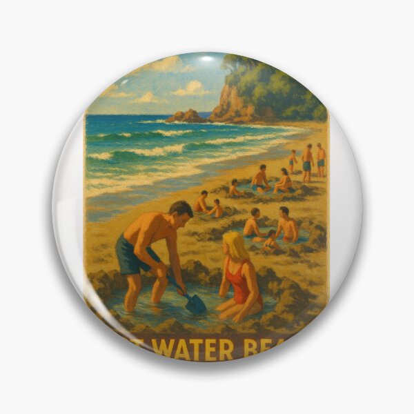 Item preview, Hot Water Beach Coromandel – Natural Geothermal Pools designed and sold by Places On Earth.