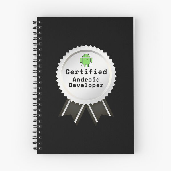 Item preview, Certified Android Developer designed and sold by Redstrawberry13.