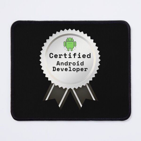 Item preview, Certified Android Developer designed and sold by Redstrawberry13.