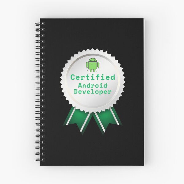 Item preview, Certified Android Developer designed and sold by Redstrawberry13.