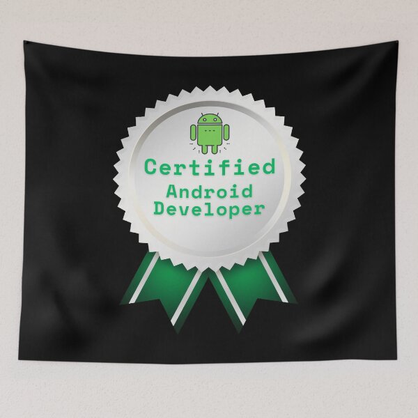 Item preview, Certified Android Developer designed and sold by Redstrawberry13.