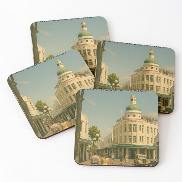 Item preview, Napier Art Deco District – Criterion Hotel in Hawke’s Bay designed and sold by Places On Earth.