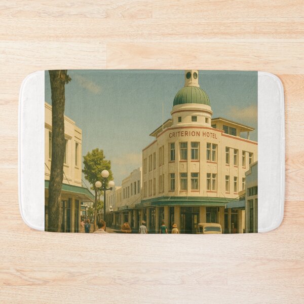 Item preview, Napier Art Deco District – Criterion Hotel in Hawke’s Bay designed and sold by Places On Earth.