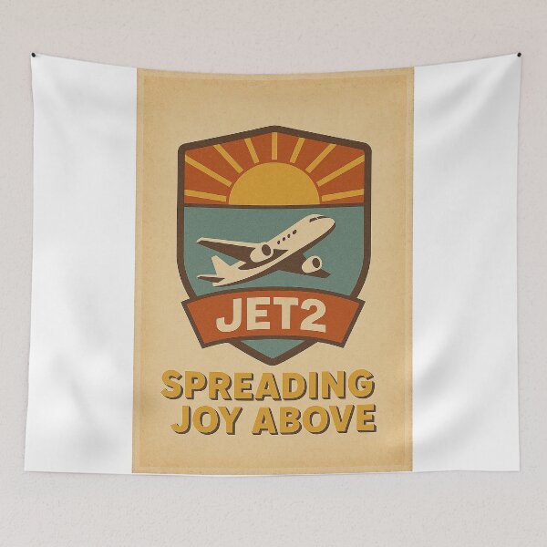 Item preview, Jet2 Spreading Joy Above designed and sold by Skyframe Aviation.