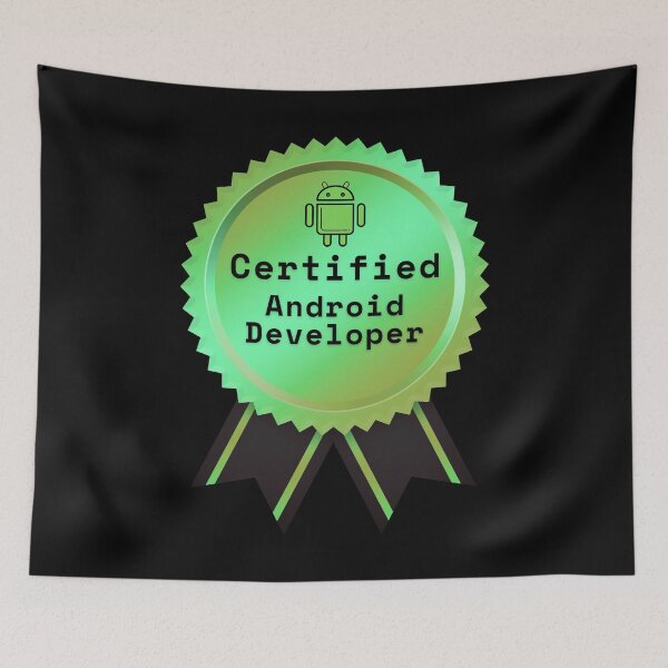 Item preview, Certified Android Developer designed and sold by Redstrawberry13.