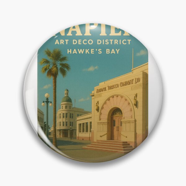 Item preview, Art Deco Architecture in Napier – Hawke’s Bay Streetscape designed and sold by Places On Earth.