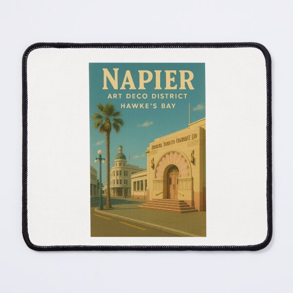 Item preview, Art Deco Architecture in Napier – Hawke’s Bay Streetscape designed and sold by Places On Earth.