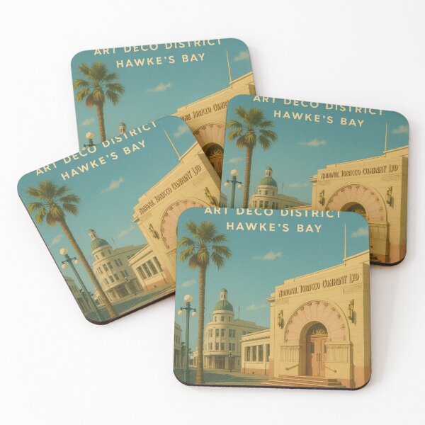 Item preview, Art Deco Architecture in Napier – Hawke’s Bay Streetscape designed and sold by Places On Earth.
