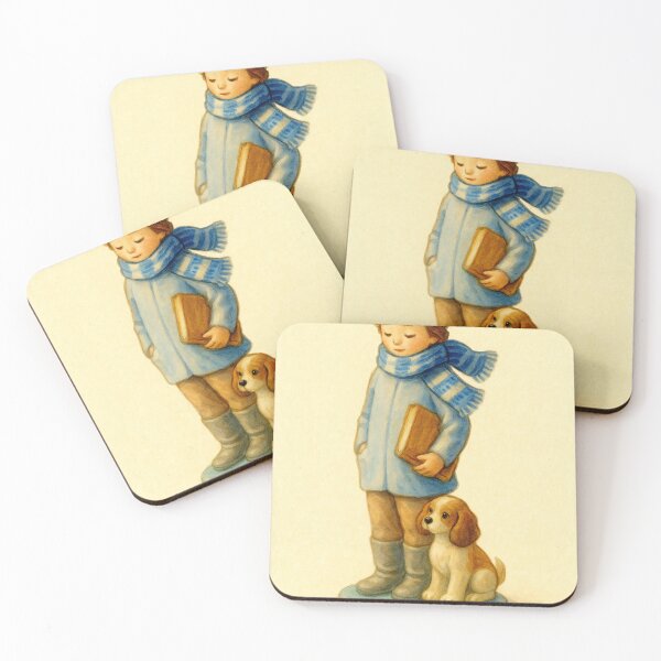 Item preview, Boy & dog designed and sold by shymuscat.