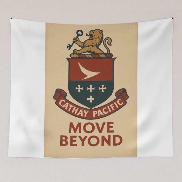 Item preview, Cathay Pacific Move Beyond designed and sold by Skyframe Aviation.