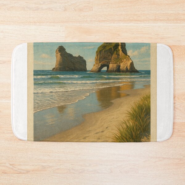 Item preview, Wharariki Beach with Sand Dunes and Sea Stacks – Tasman designed and sold by Places On Earth.