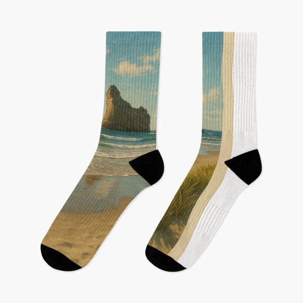 Item preview, Wharariki Beach with Sand Dunes and Sea Stacks – Tasman designed and sold by Places On Earth.