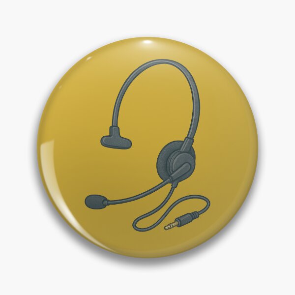 Item preview, Retro Mono Headset with Microphone – Voice from the Past designed and sold by AleTot.
