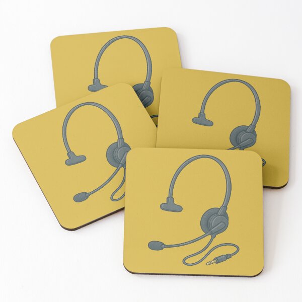 Item preview, Retro Mono Headset with Microphone – Voice from the Past designed and sold by AleTot.