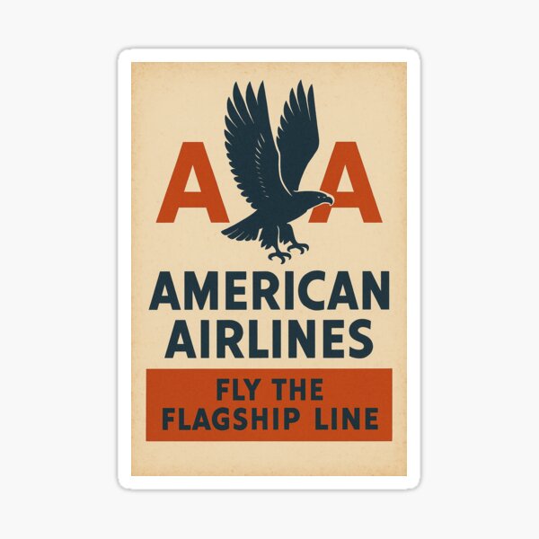 Item preview, American Airlines Fly The Flagship Line designed and sold by Start-Aviation.