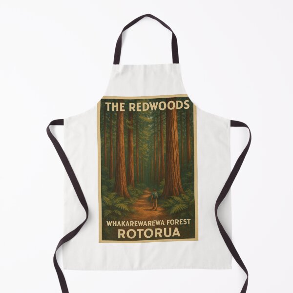 Item preview, The Redwoods Rotorua – Whakarewarewa Forest Walk designed and sold by Places On Earth.