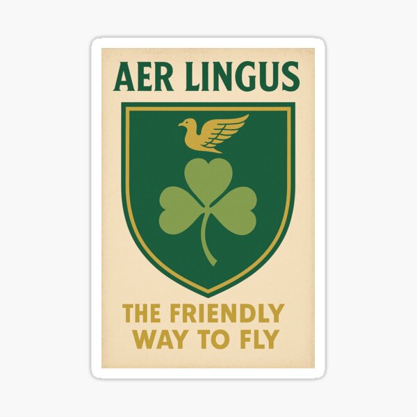 Item preview, AER Lingus The Friendly Way To Fly designed and sold by Start-Aviation.
