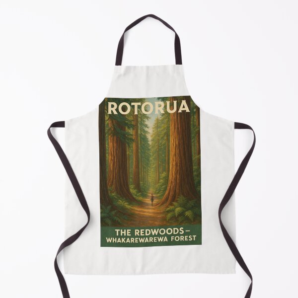 Item preview, The Redwoods Forest Walk – Whakarewarewa, Rotorua designed and sold by Places On Earth.