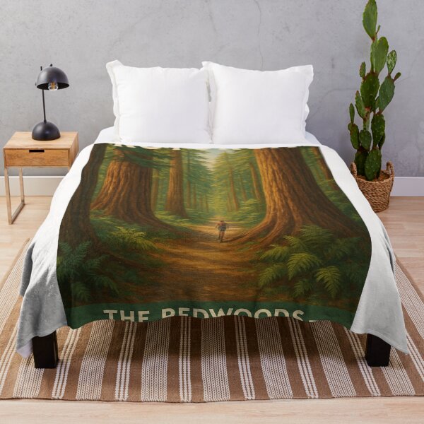 Item preview, The Redwoods Forest Walk – Whakarewarewa, Rotorua designed and sold by Places On Earth.