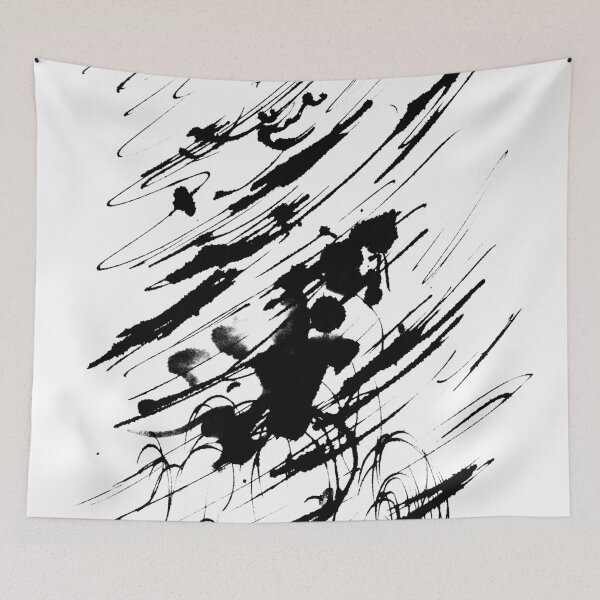 Item preview, Black paint splatter designed and sold by AnnArtshock.