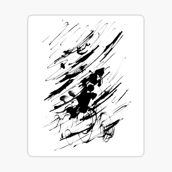 Item preview, Black paint splatter designed and sold by AnnArtshock.