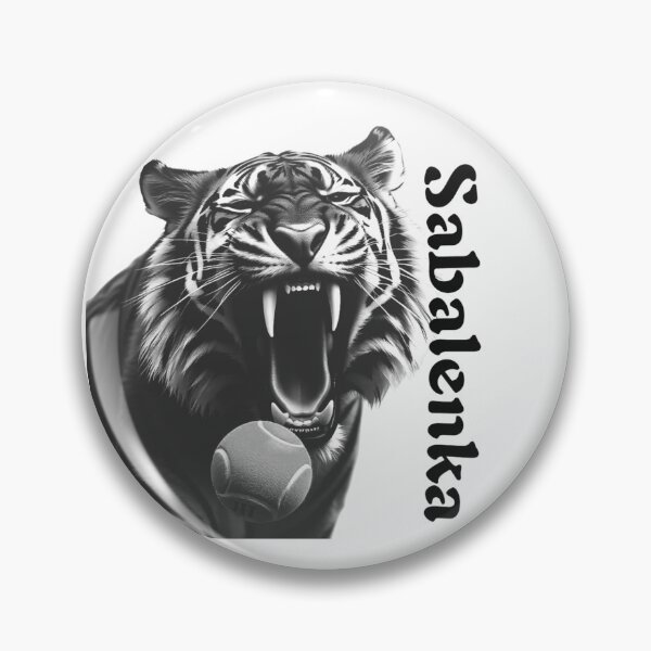Item preview, A. Sabalenka tiger and tennis designed and sold by AissTee.