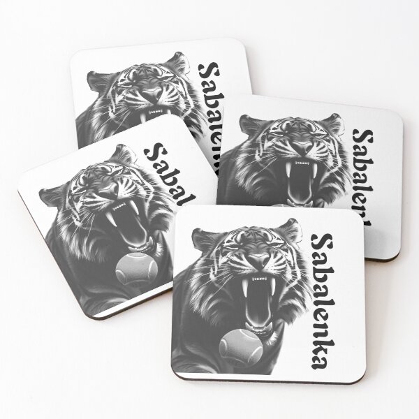 Item preview, A. Sabalenka tiger and tennis designed and sold by AissTee.