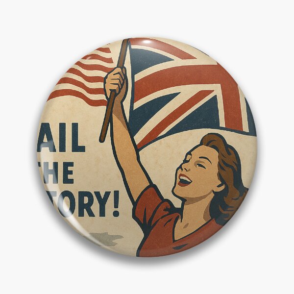 Item preview, VE Day Poster designed and sold by Skyframe Aviation.