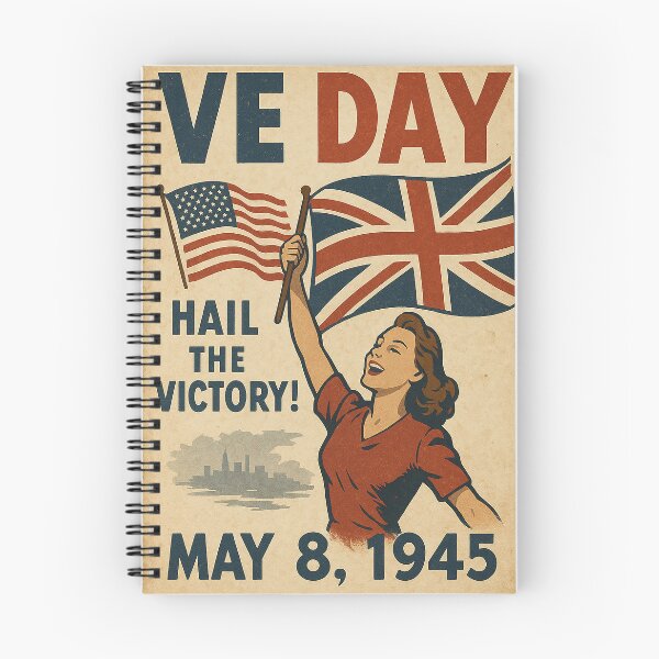 Item preview, VE Day Poster designed and sold by Skyframe Aviation.