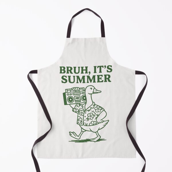 Item preview, Bruh It’s Summer Funny Duck Boombox Retro designed and sold by Alex Songs.
