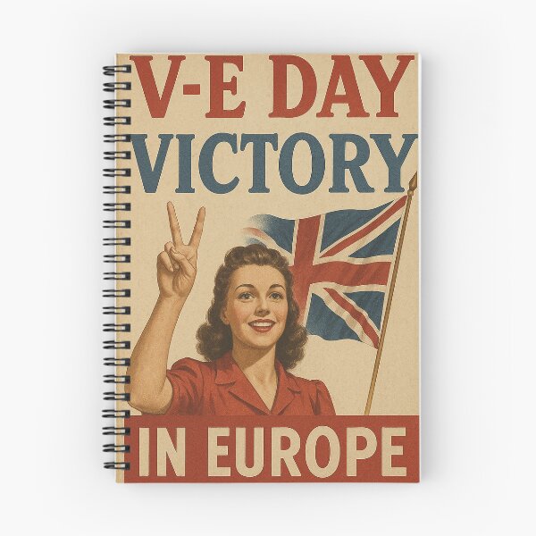 Item preview, VE Day Poster designed and sold by Skyframe Aviation.
