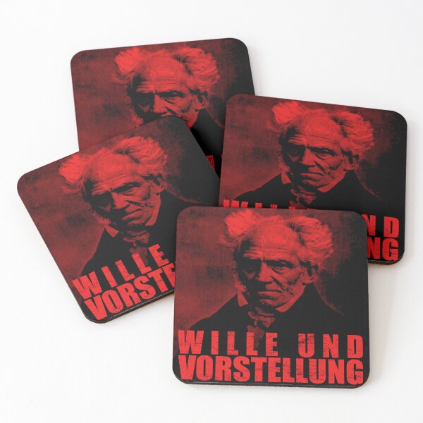 Item preview, Arthur Schopenhauer Wille Und Vorstellung, Will and Representation (Red) designed and sold by Careful Disorder.