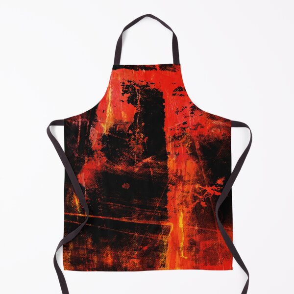 Item preview, Abstract Dark Summer Night Vivid Orange Hues designed and sold by NickDedidis.