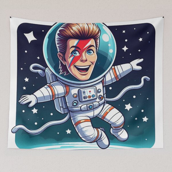 Item preview, Starman Vibes – Iconic Retro Character Illustration designed and sold by Arte Cartoon From TagTeam Group.
